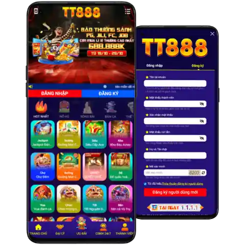 TT888 cung cấp Tải App ứng dụng